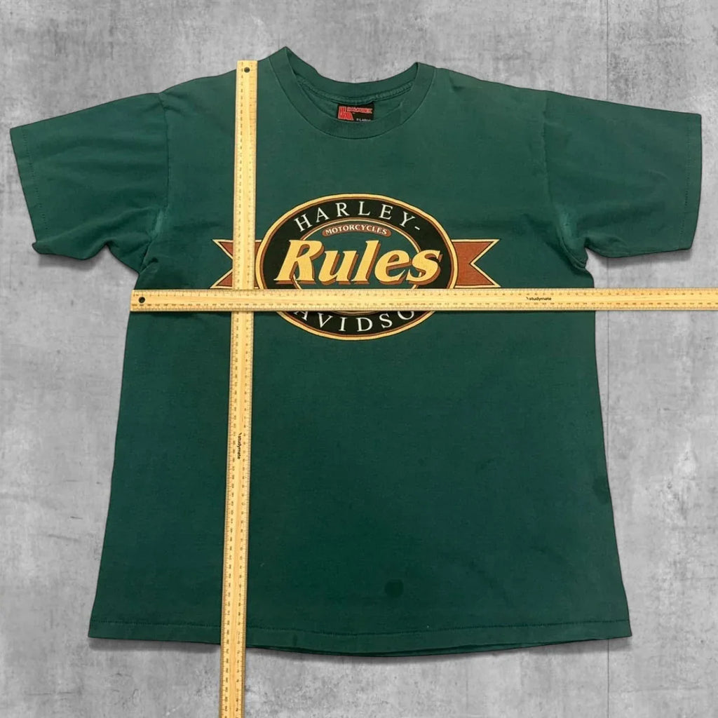 VINTAGE HARLEY DAVIDSON RULES TEE - Grandmaster Vintage