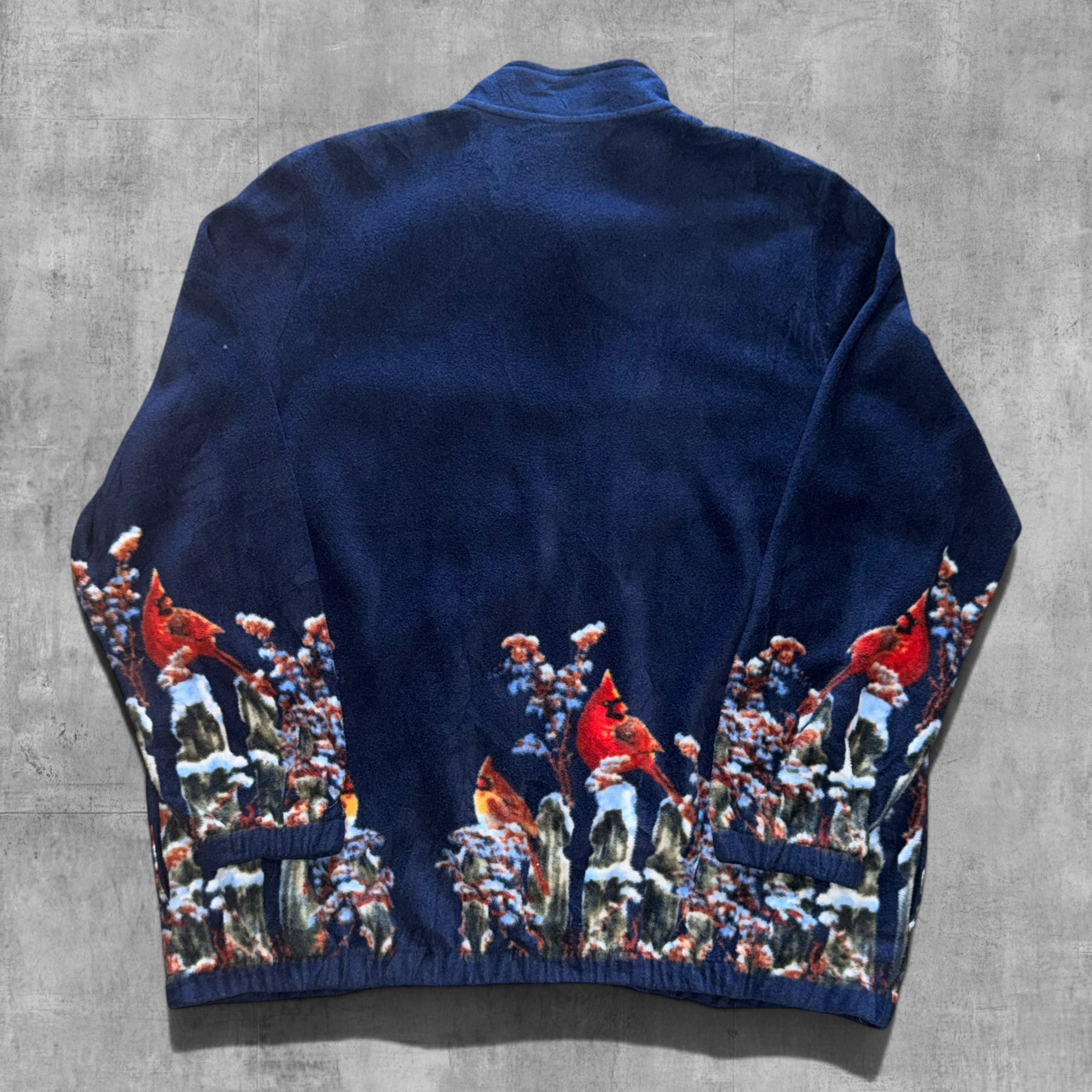 VINTAGE BLAIR RED CARDINAL FLEECE