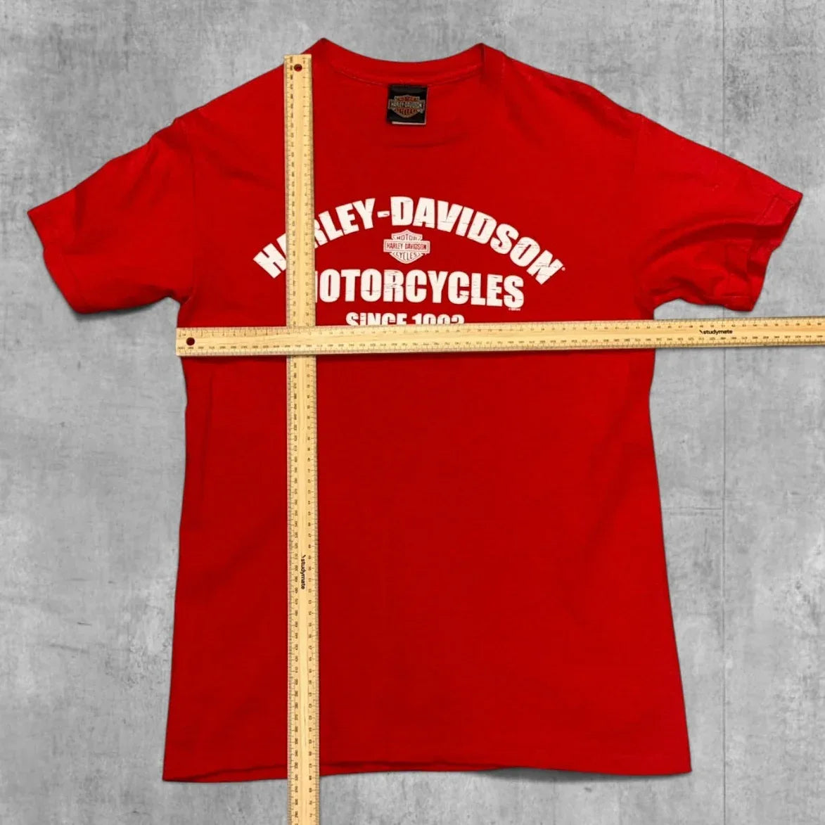 HARLEY DAVIDSON LOGO SPELL OUT TEE - Grandmaster Vintage