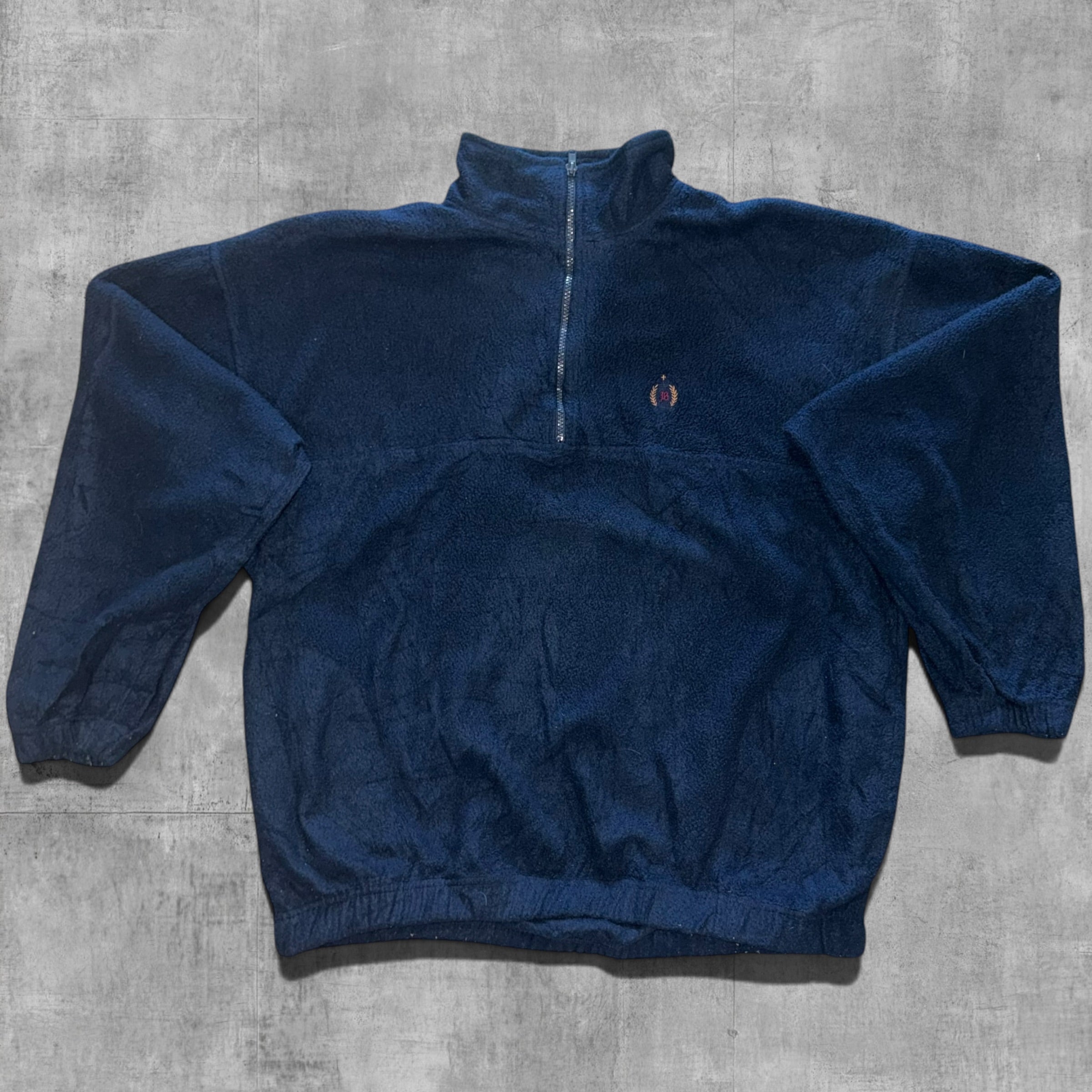 VINTAGE BUGEL BOY QUATER ZIP FLEECE