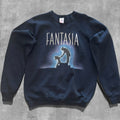 VINTAGE DISNEY FANTASIA SILHOUETTE SWEATSHIRT - L