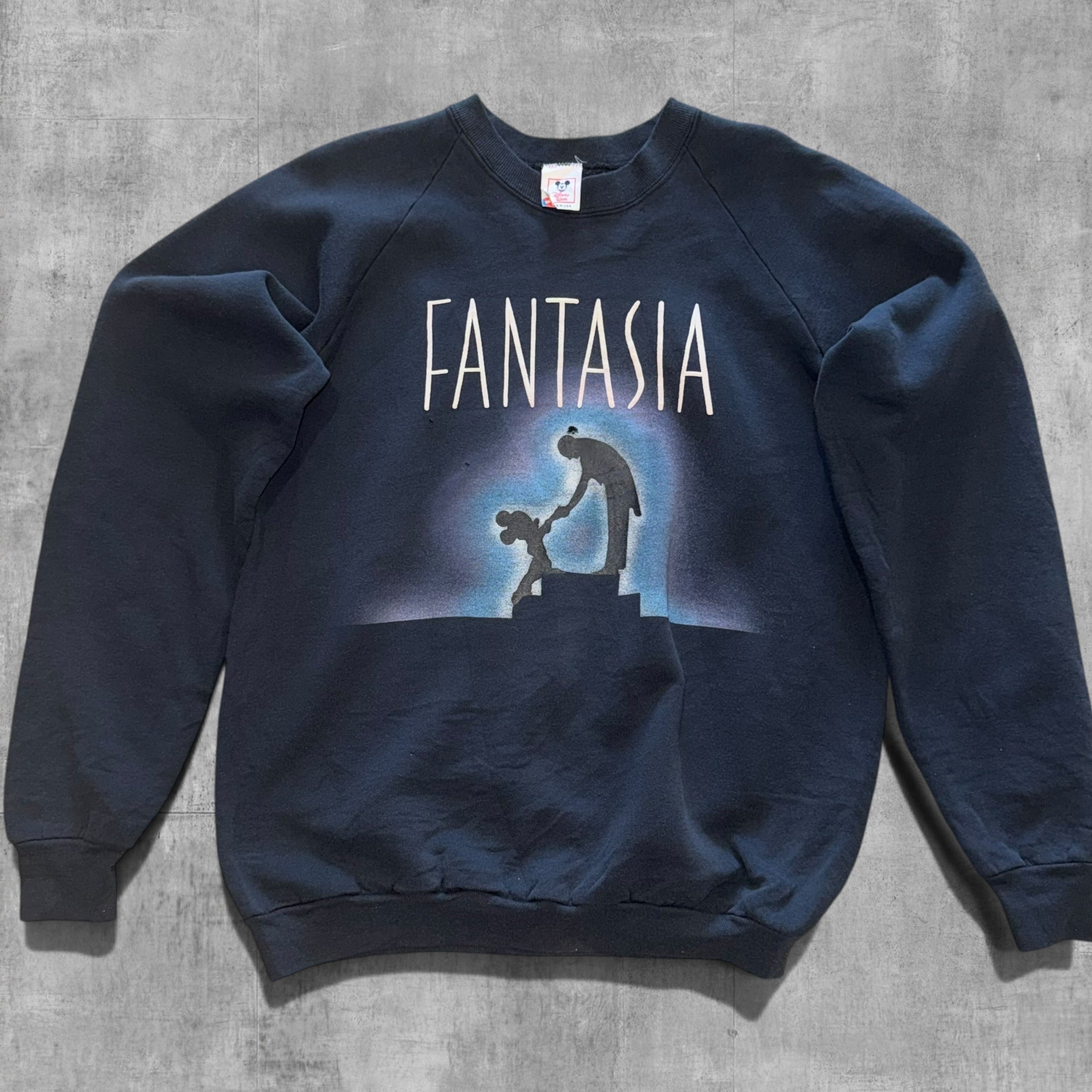 VINTAGE DISNEY FANTASIA SILHOUETTE SWEATSHIRT - L