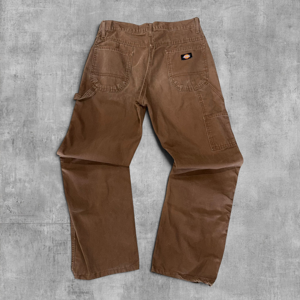 DICKIES BROWN CARPENTER PANT - 32X30