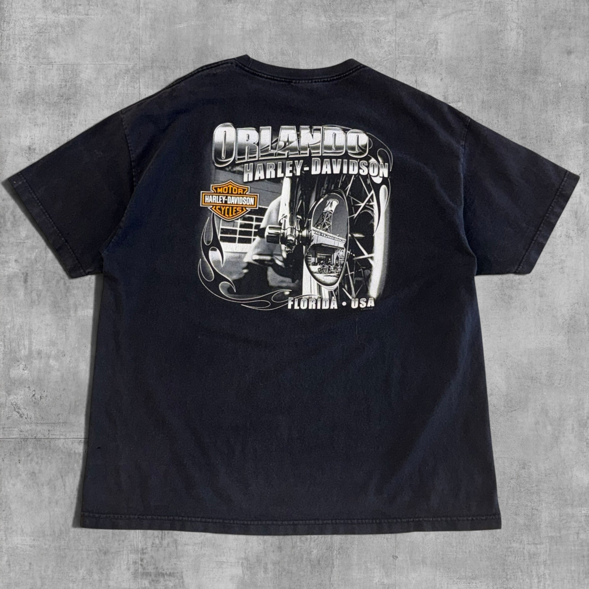 HARLEY DAVIDSON ORLANDO FLORIDA TEE - XXL - 2014