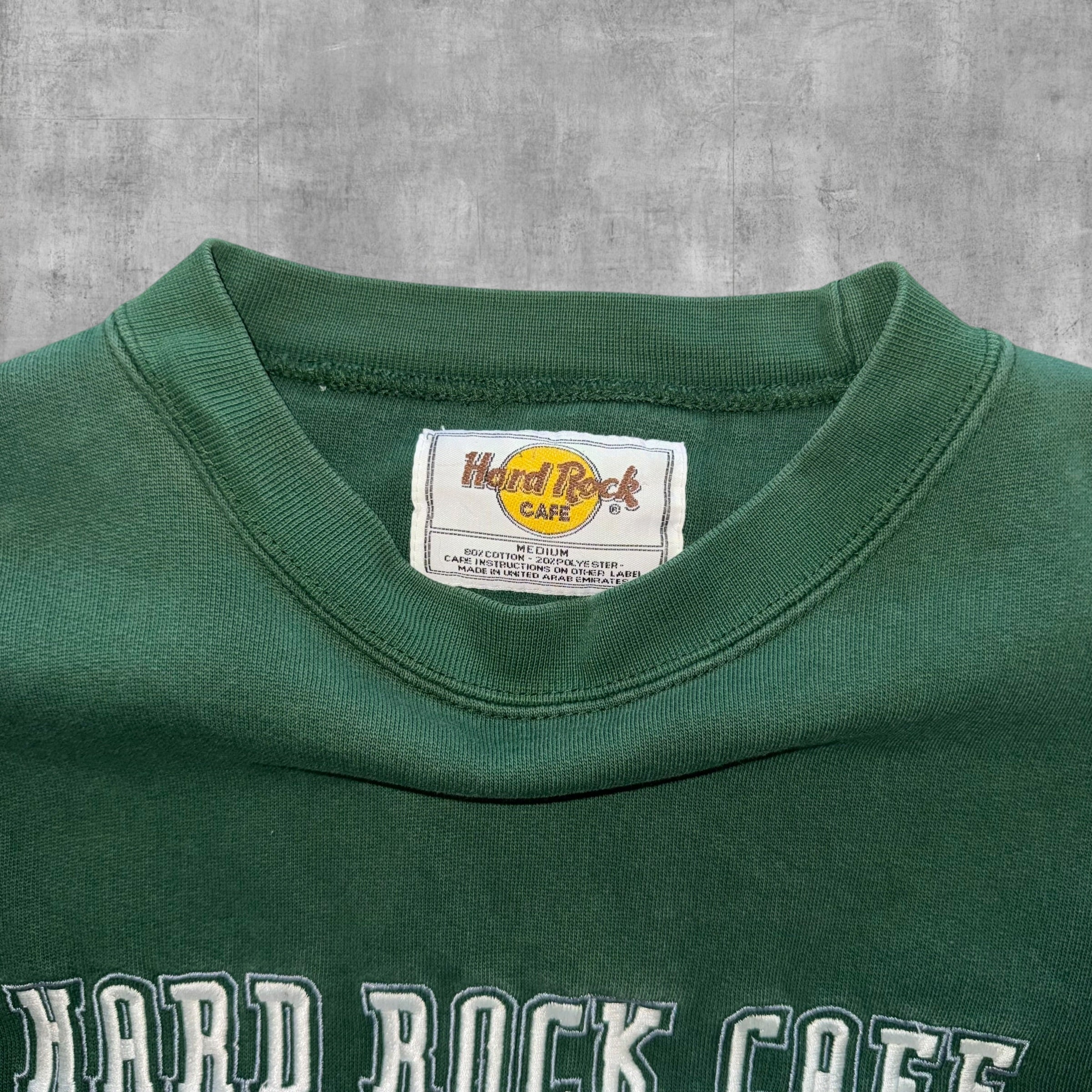 VINTAGE HARDROCK CAFE SWEATSHIRT - M (BOXY)
