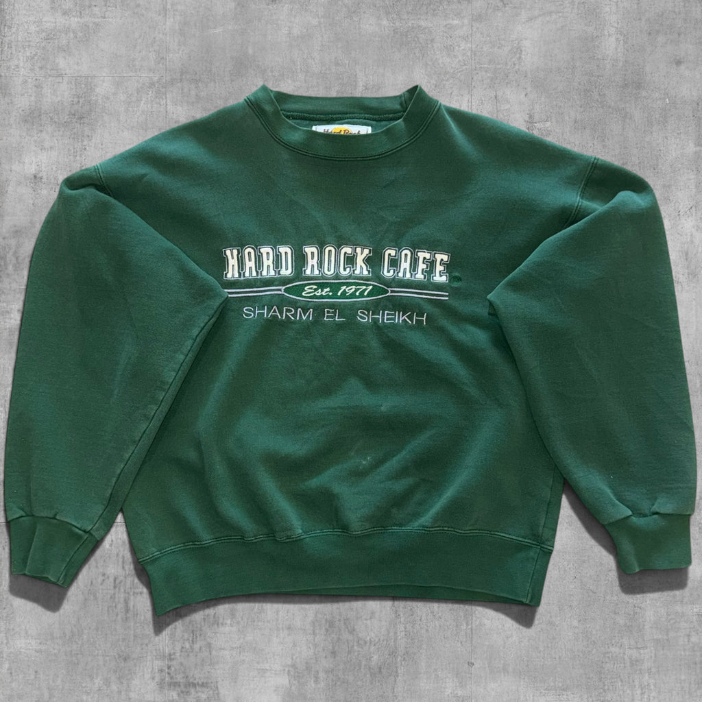 VINTAGE HARDROCK CAFE SWEATSHIRT - M (BOXY)