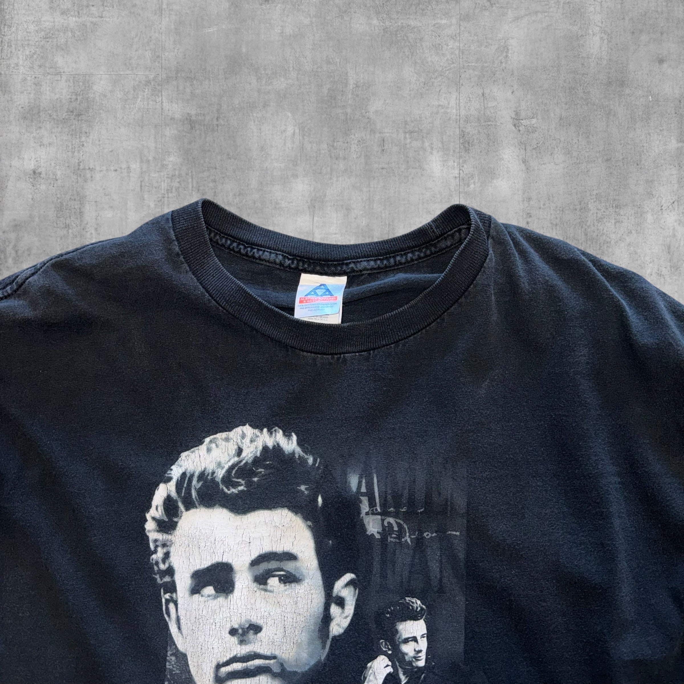 VINTAGE JAMES DEAN 50 YEARS BUT NOT FORGOTTEN TEE - 2005 - XL