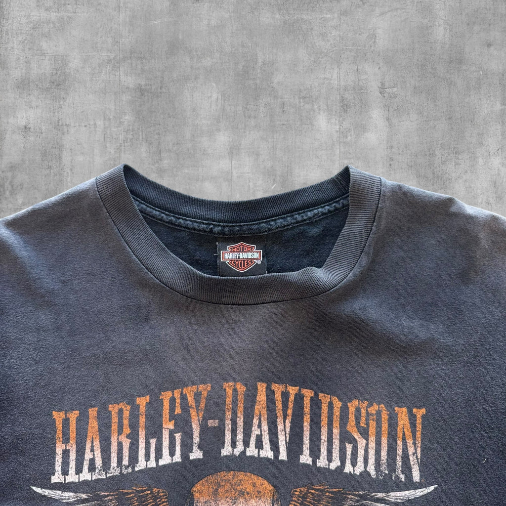 VINTAGE HARLEY DAVIDSON FADED FLORIDA TEE - 2005 - L