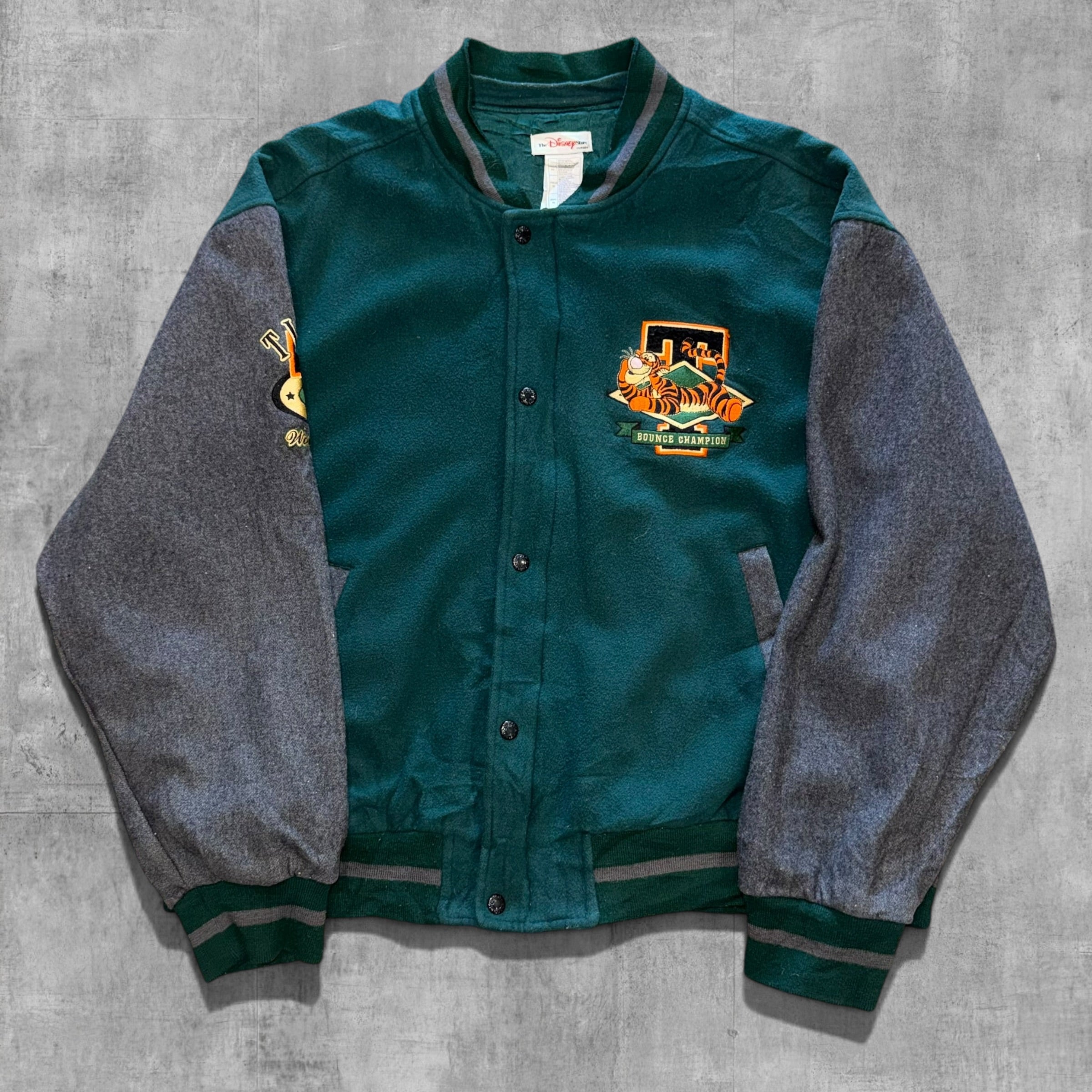 VINTAGE TIGGER BOUNCE CHAMPION VARSITY JACKET - XL
