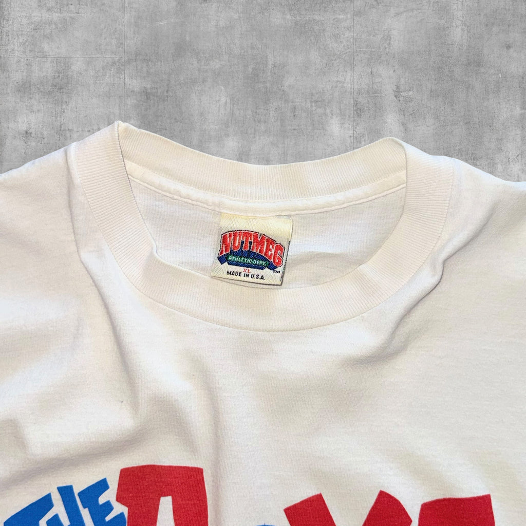 VINTAGE NBA THE BOYS FROM MOTOWN DETROIT PISTIONS 3 PEAT TEE - 1991 - XL