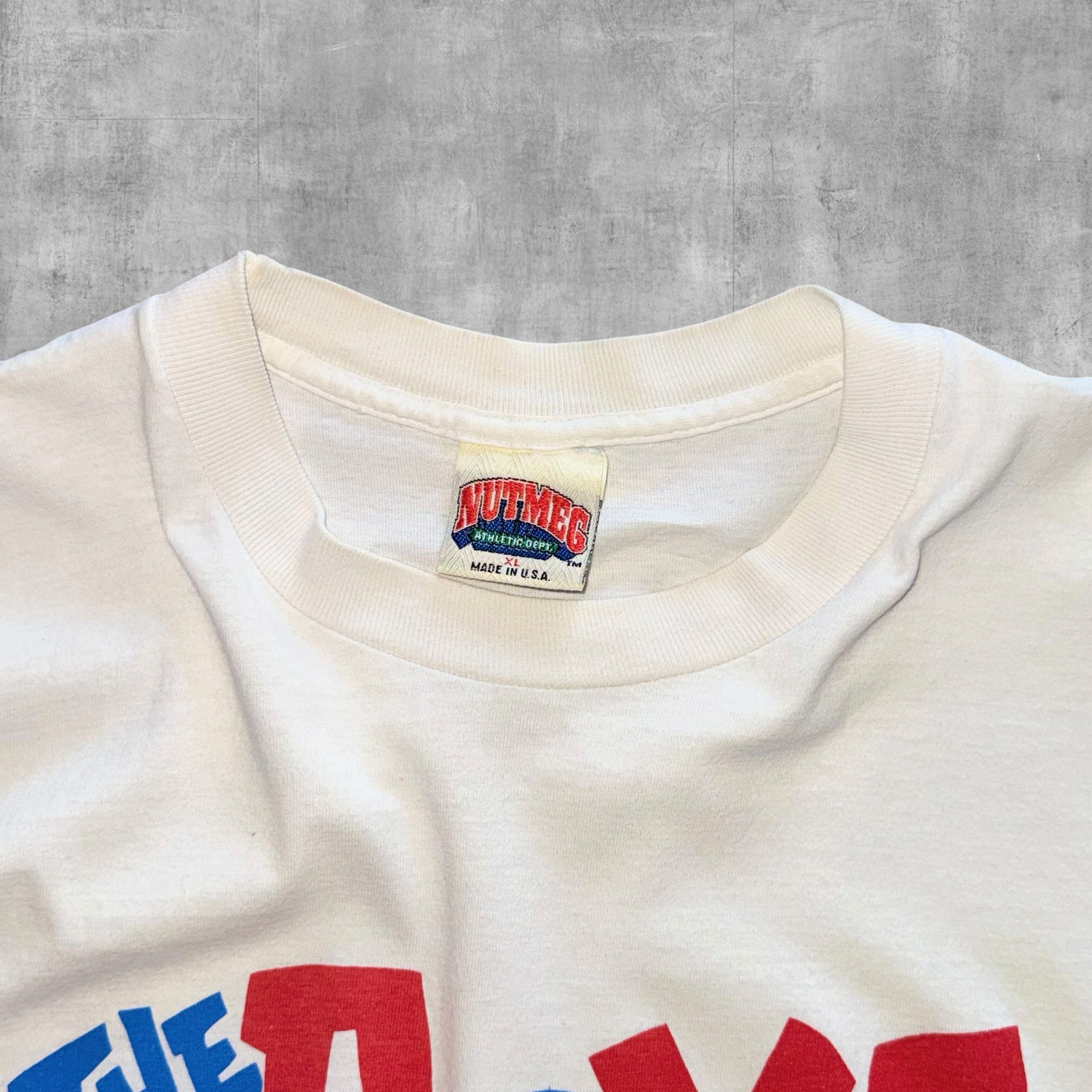 VINTAGE NBA THE BOYS FROM MOTOWN DETROIT PISTIONS 3 PEAT TEE - 1991 - XL