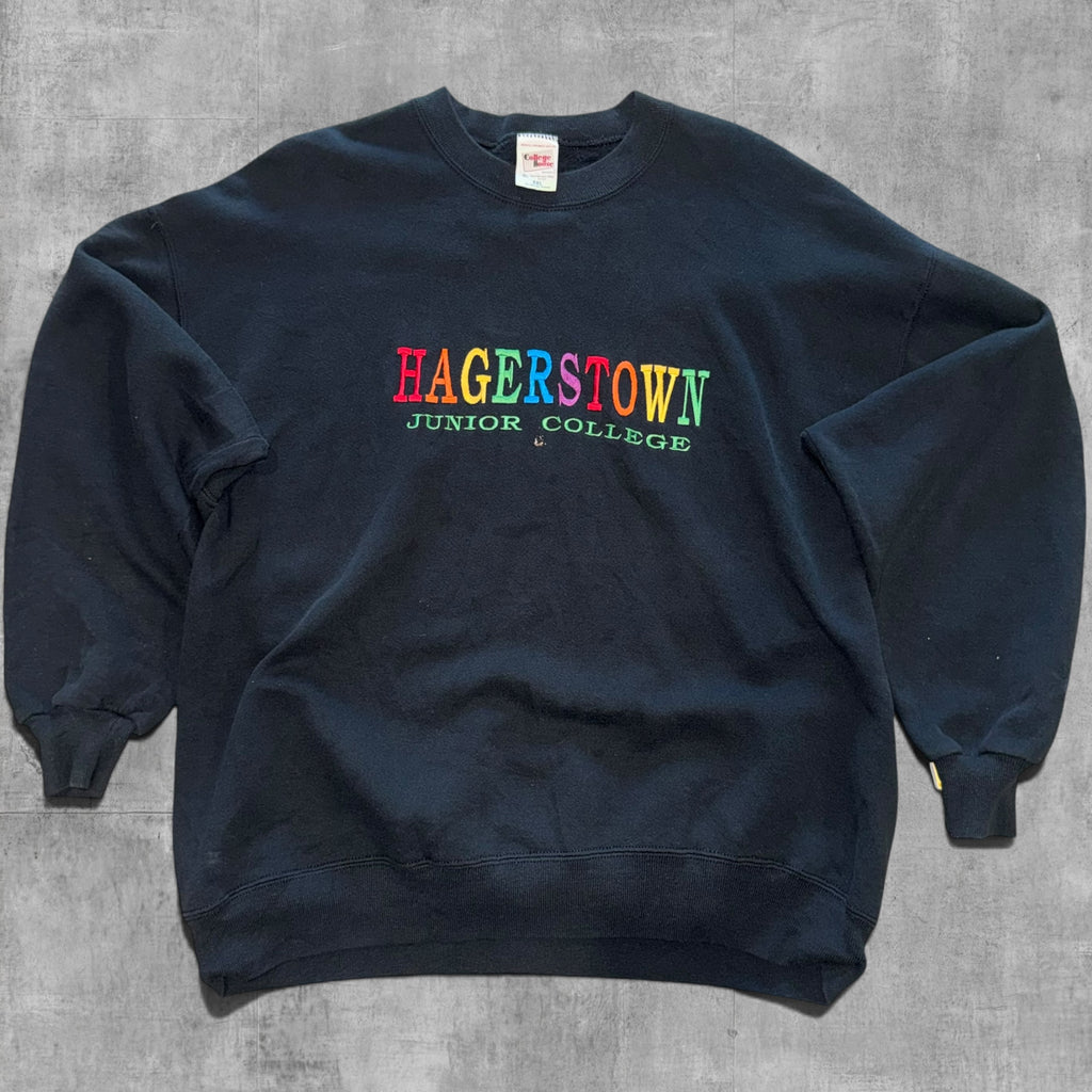 VINTAGE HAGERSTOWN COLLEGE SWEATSHIRT - XL