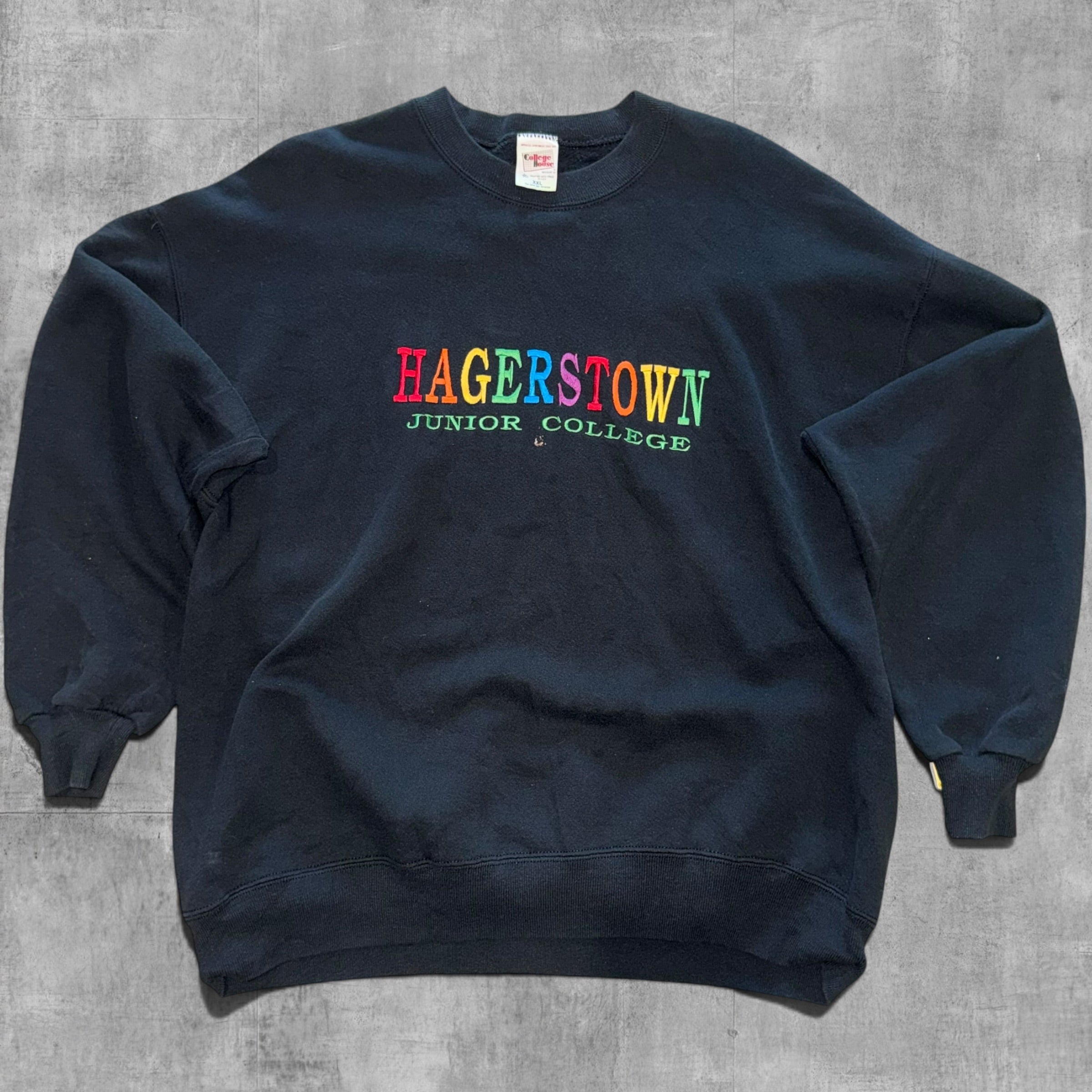 VINTAGE HAGERSTOWN COLLEGE SWEATSHIRT - XL