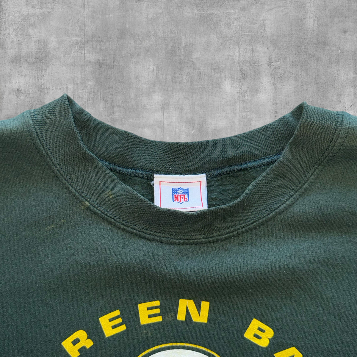 VINTAGE GREEN BAY PACKERS NFL CREWNECK - XL