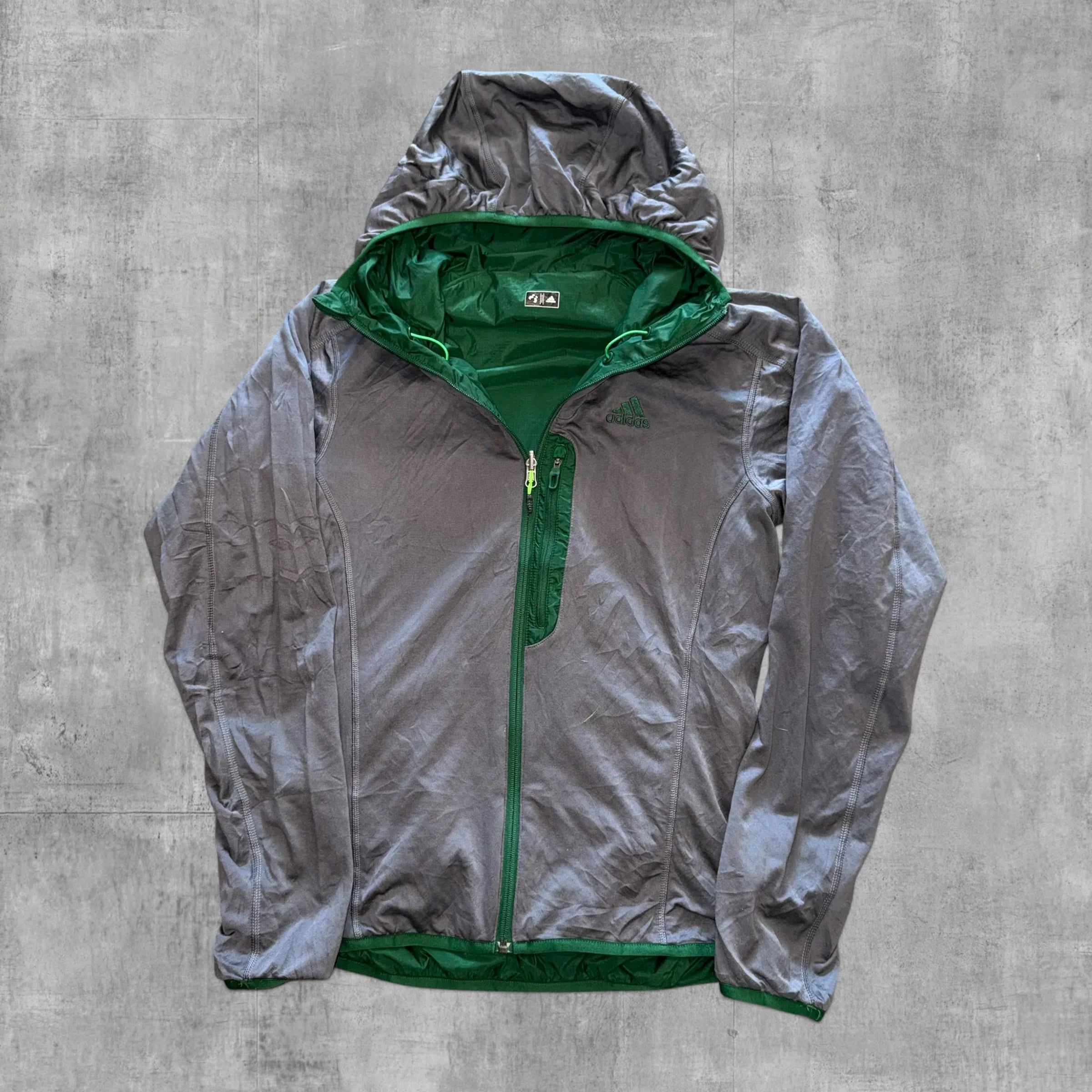 ADIDAS REVERSIBLE WIND BREAKER JACKET - S
