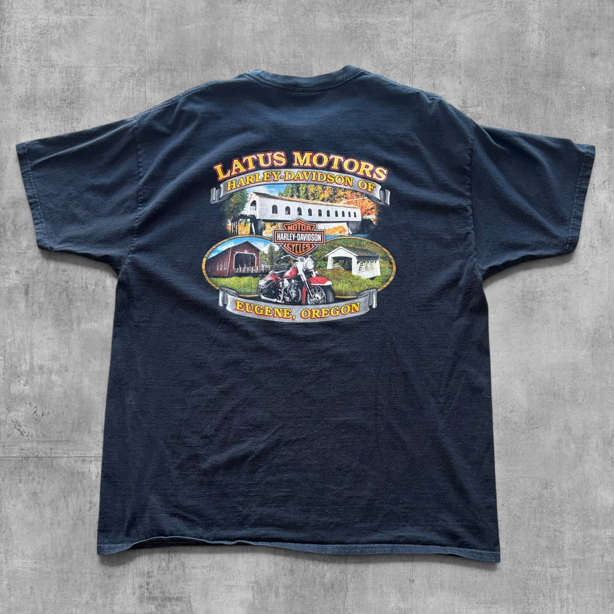 HARLEY DAVIDSON EUGENE OREGON TEE - 2013 -2XL