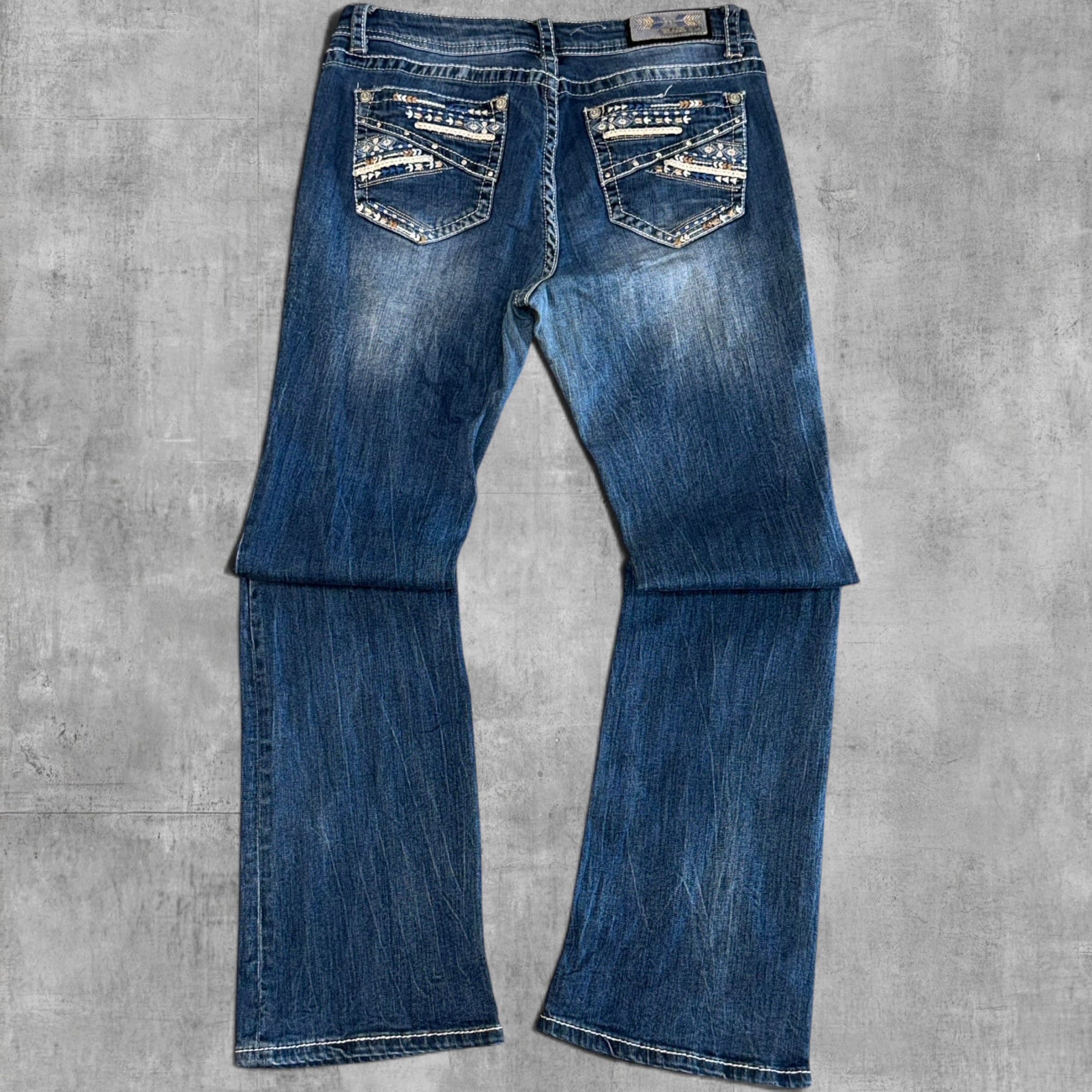 VINTAGE GRACE IN LA INDIGO MID RISE - 10X32
