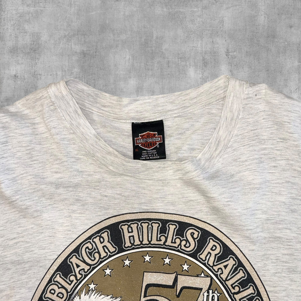 VINTAGE HARLEY DAVIDSON 57TH STURGIS SOUTH DAKOTA - XL - 1997