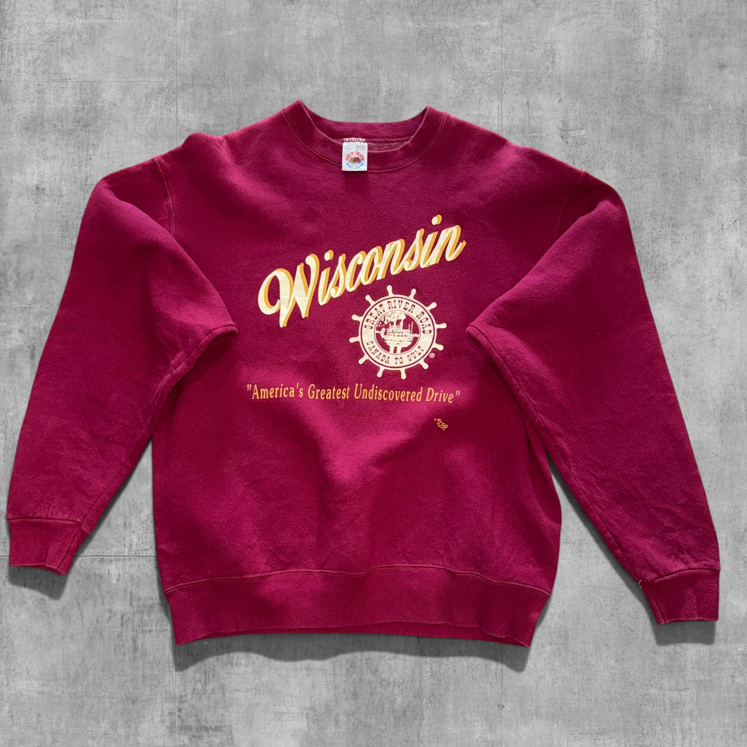 VINTAGE WISCONSIN GREAT RIVER ROAD - L