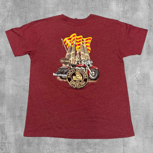 HARLEY DAVIDSON BARCELONA TEE - Grandmaster Vintage
