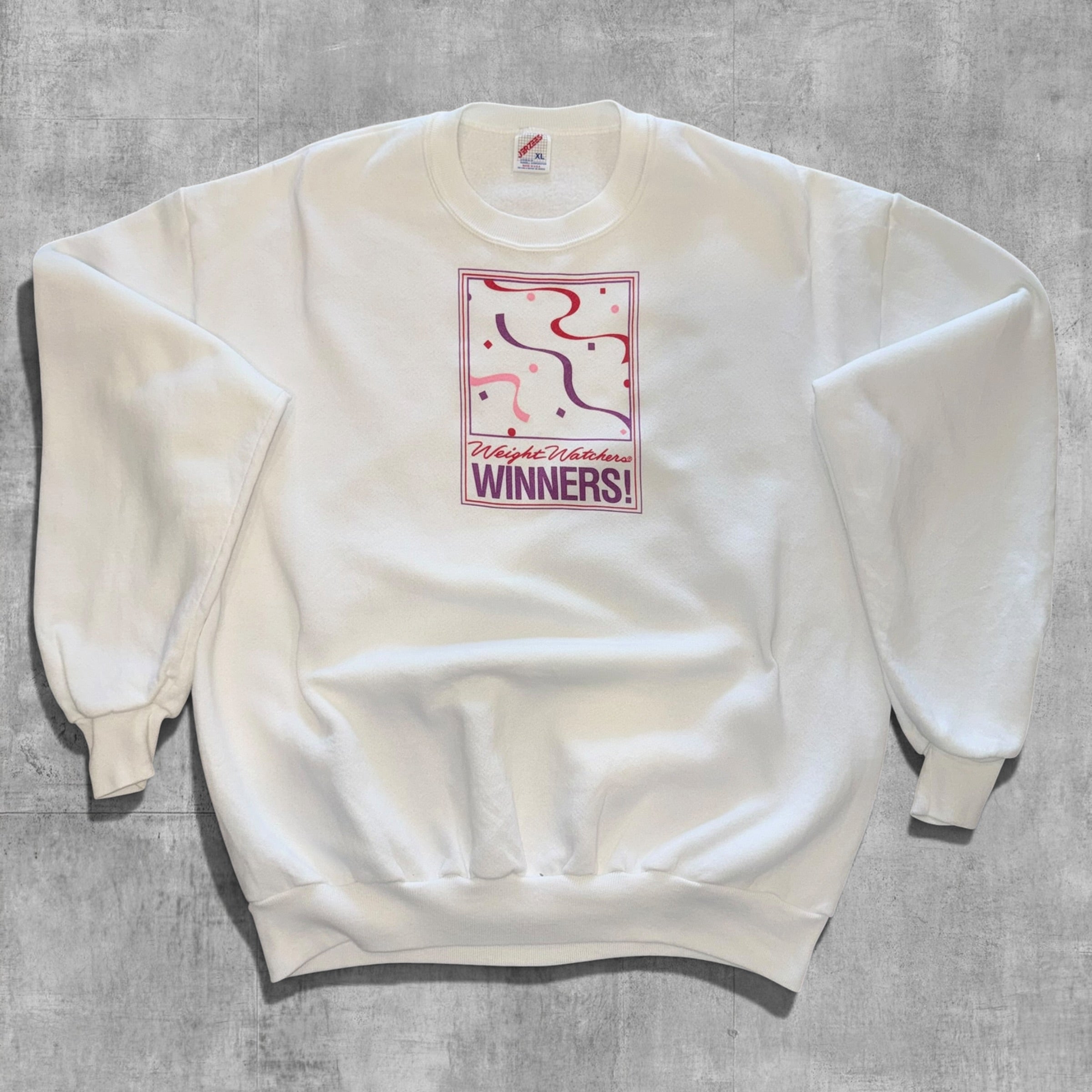VINTAGE WEIGHT WATCHERS WINNERS SWEATSHIRT