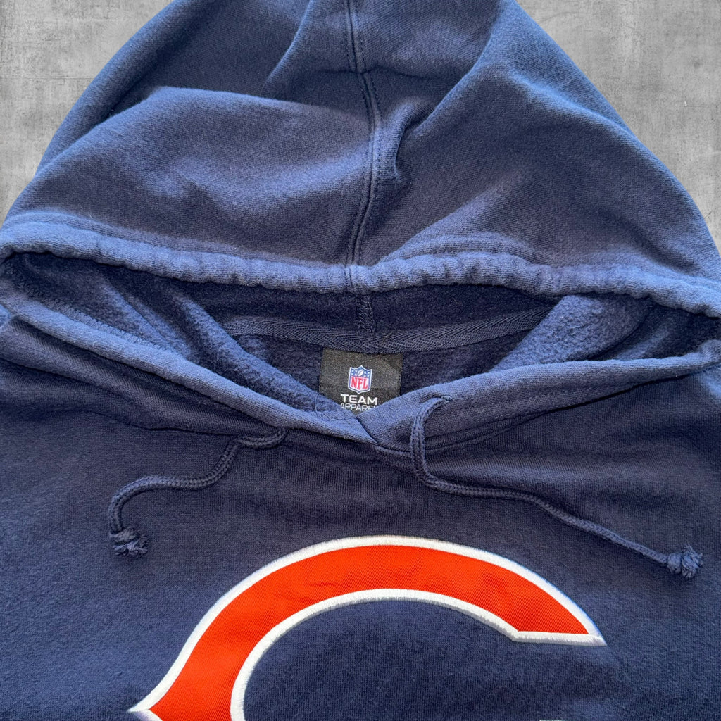 VINTAGE CHICAGO BEARS NFL HOODIE -L