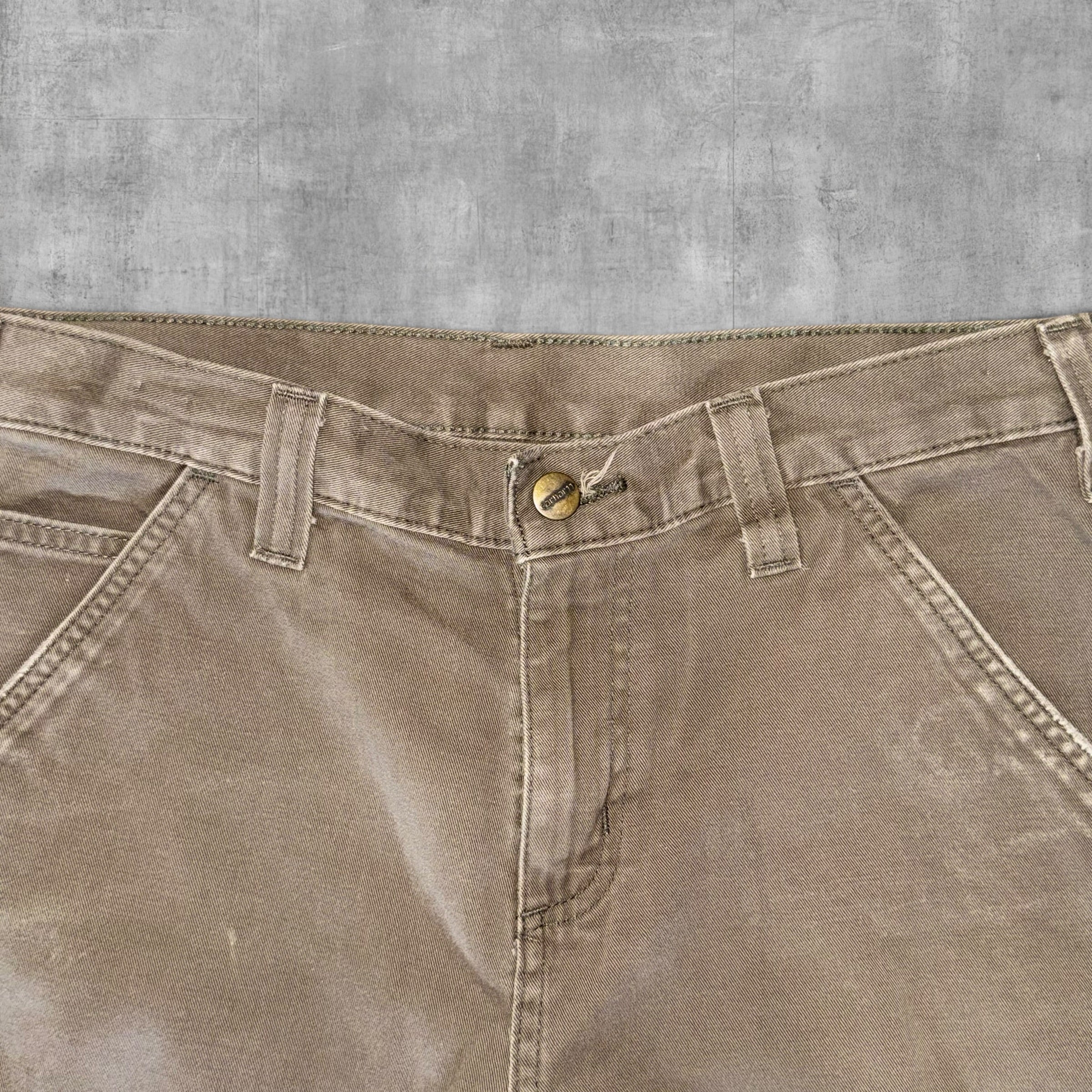 CARHARTT DUNGAREE BROWN CARPENTER 30X30