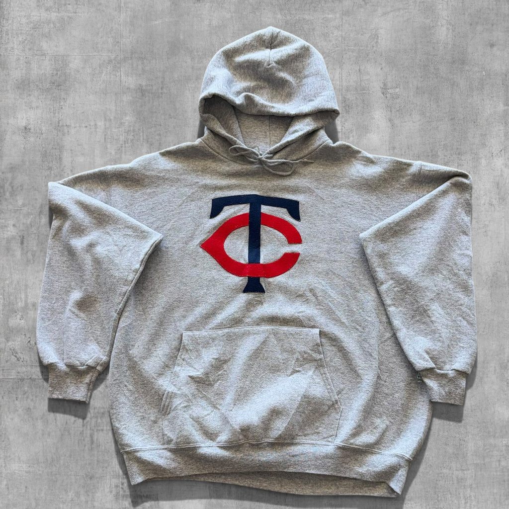 VINTAGE MINNESOTA TWINS MLB HOODIE - M