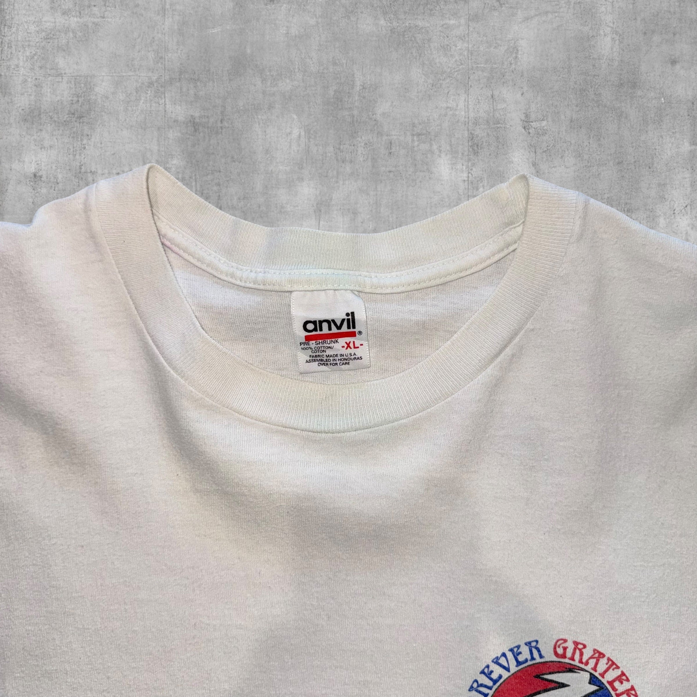 VINTAGE GRATEFUL DEAD, FOREVER TRUCKIN TEE - 1995 - XL