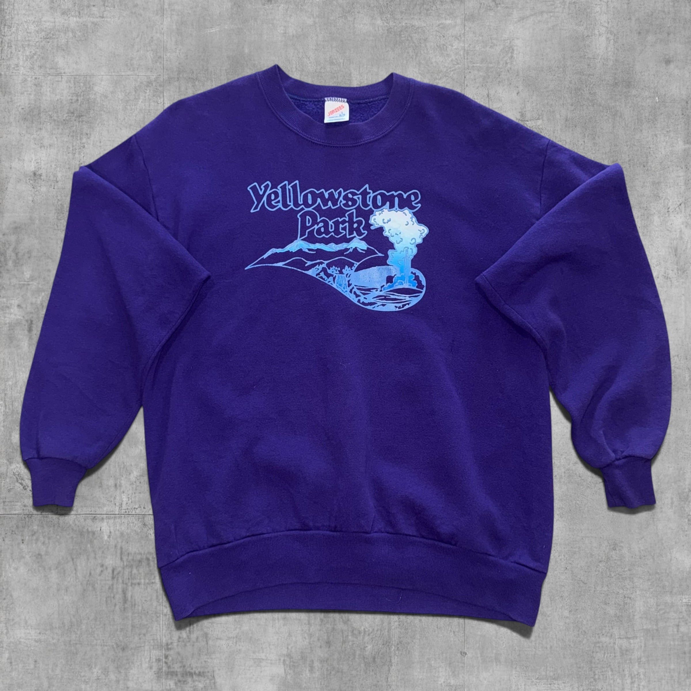 VINTAGE YELLOWSTONE PARK SWEATSHIRT - L