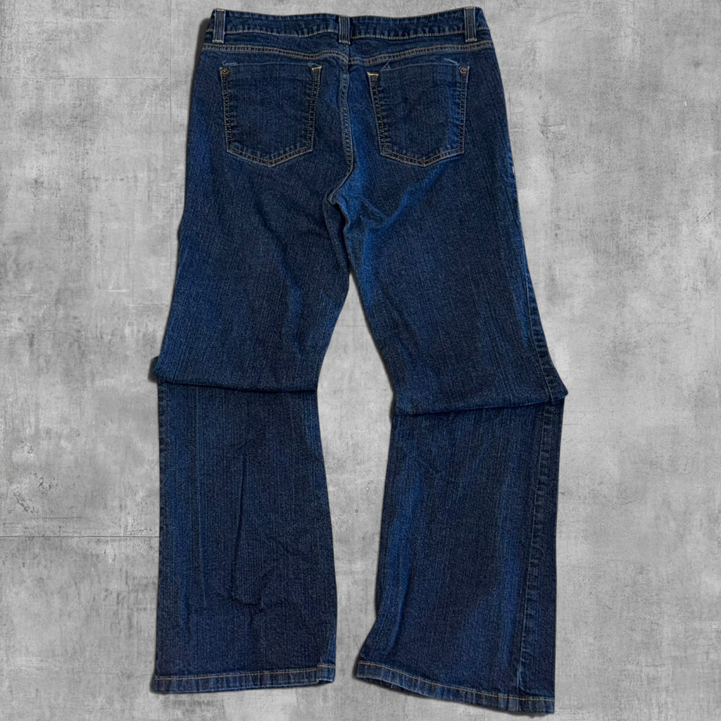 VINTAGE DKNY LOW RISE INDIGO DENIM - 12X34