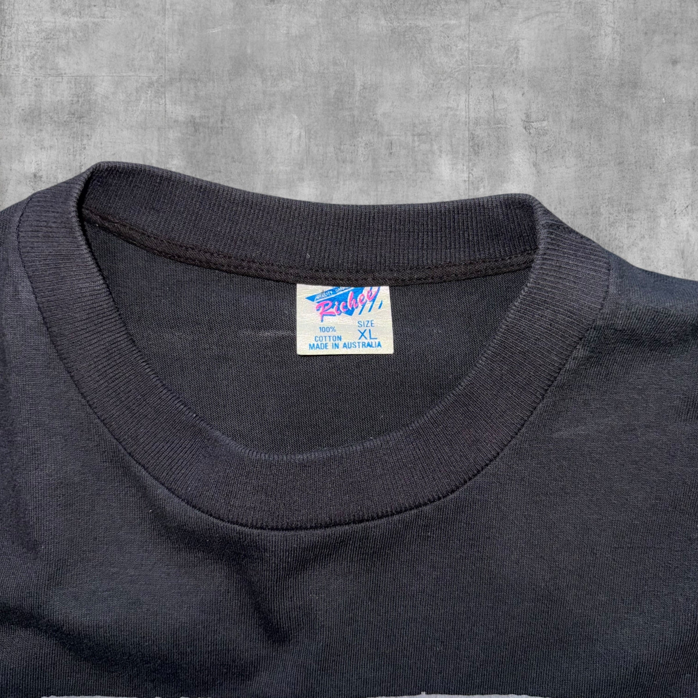 VINTAGE DIRE STRAITS, ON EVERY STREET TOUR TEE - 1992 - XL