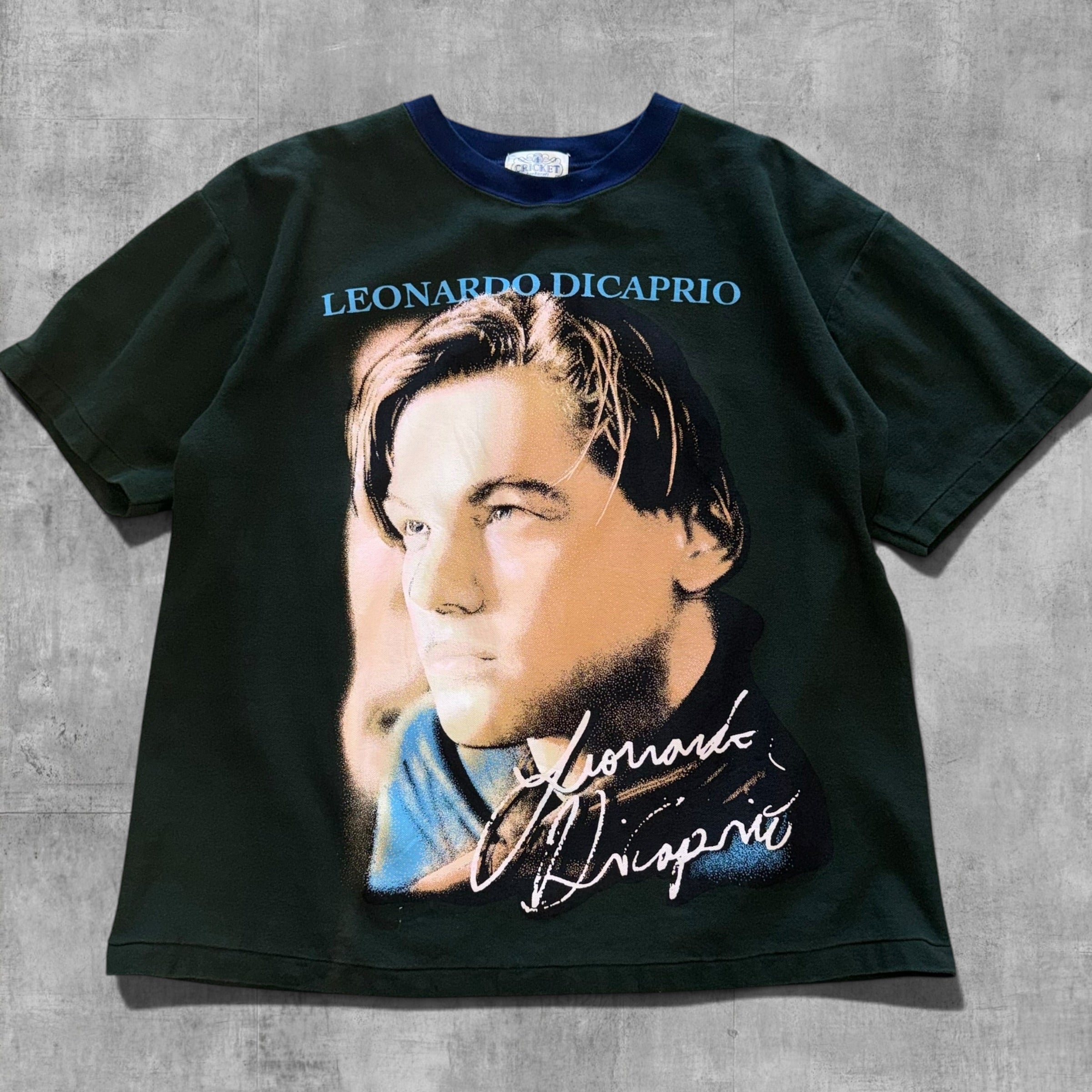 VINTAGE LEONARDO DICAPRIO PORTRAIT TEE - XL