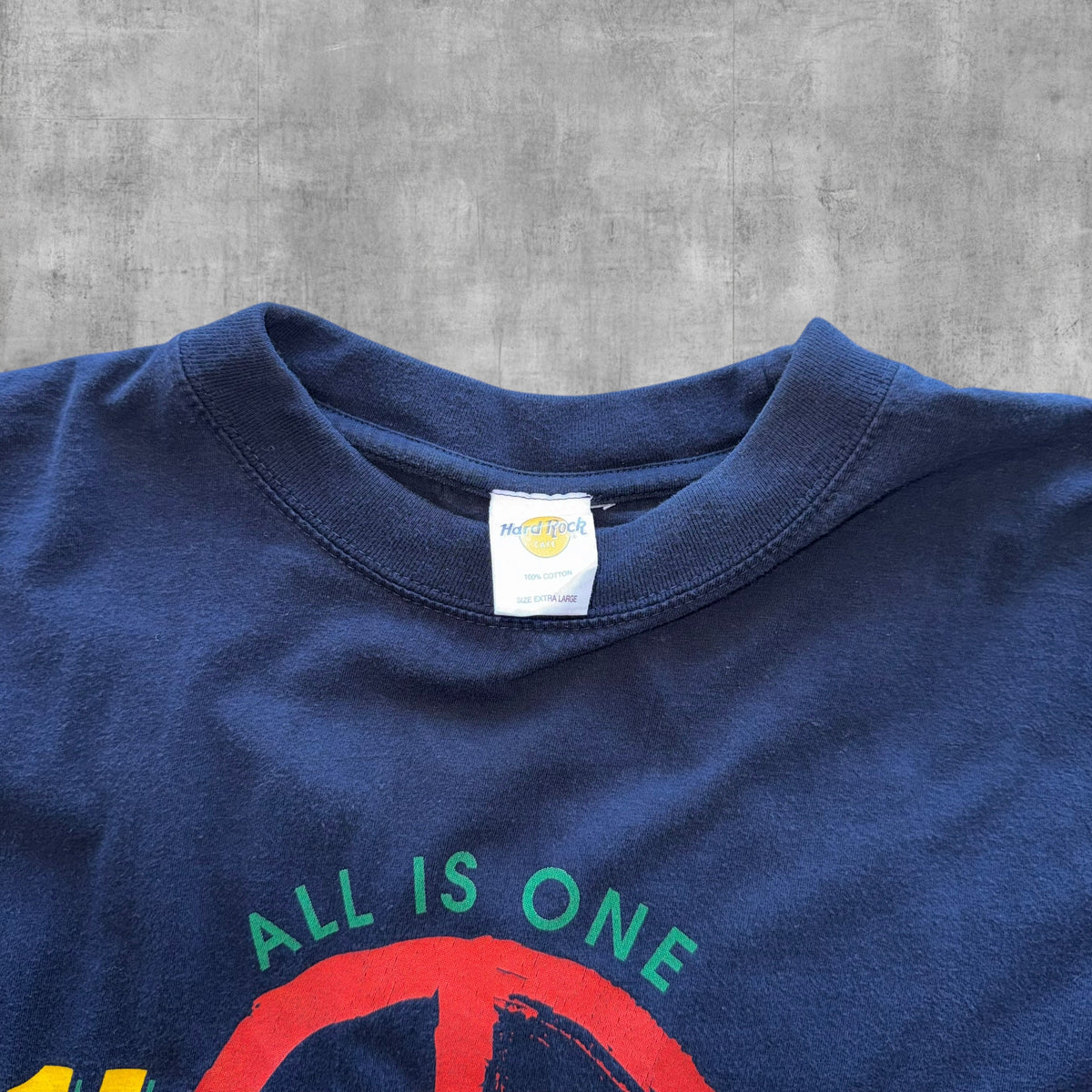 VINTAGE HARD ROCK CAFE LONDON ALL IS ONE TEE - XL