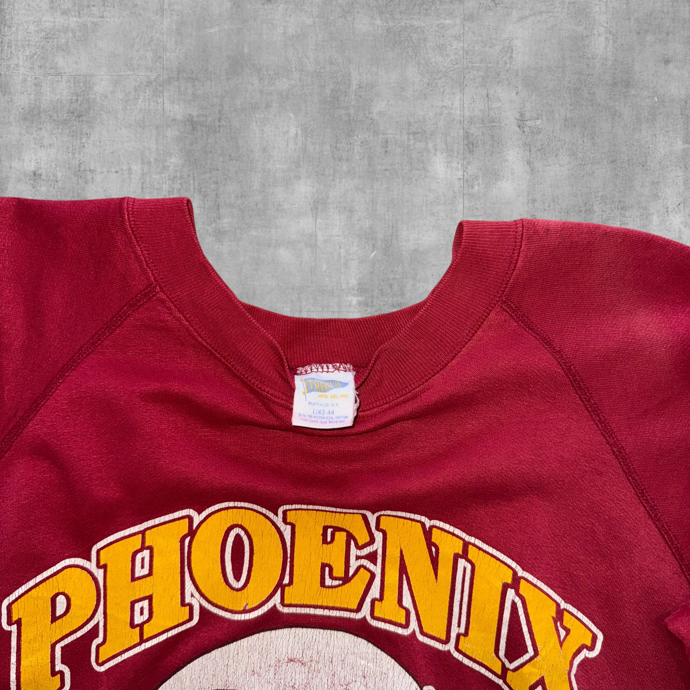 VINTAGE PHOENIX CARDINALS HELMET SWEATSHIRT - M