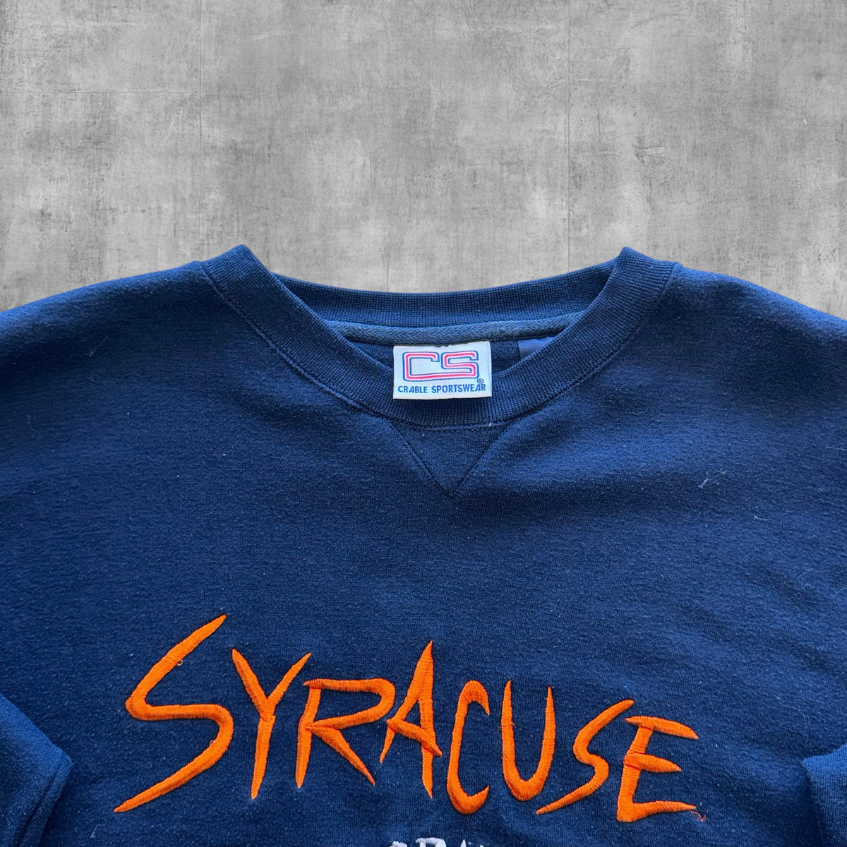 VINTAGE SYRACUSE CS CREWNECK - XL