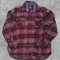 VINTAGE RED JACHS FLANNO