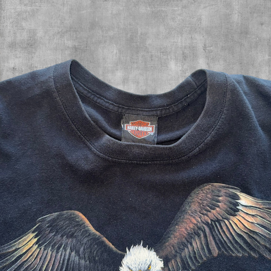 VINTAGE HARLEY DAVIDSON ALBERTA CANADA TEE - 2003 - 2XL