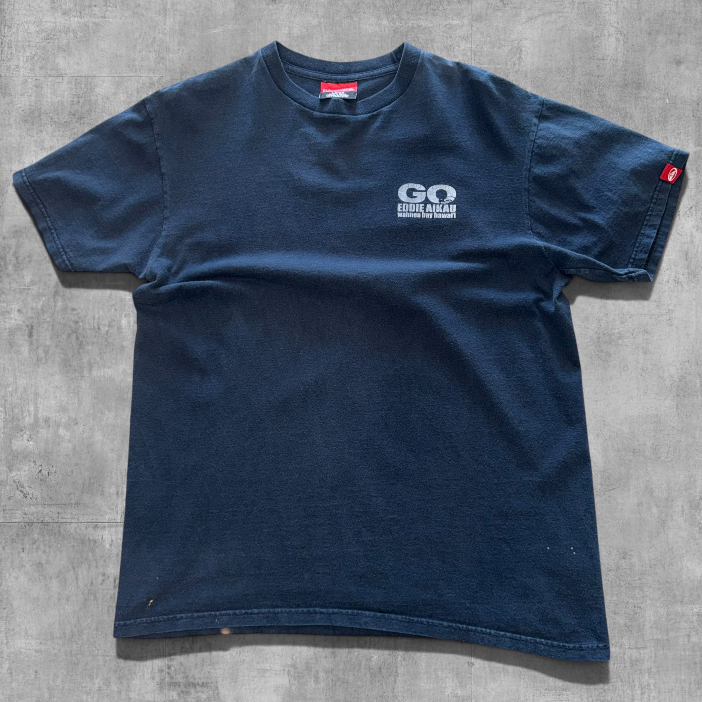 VINTAGE EDDIE AIKAU QUICKSILVER TEE - L