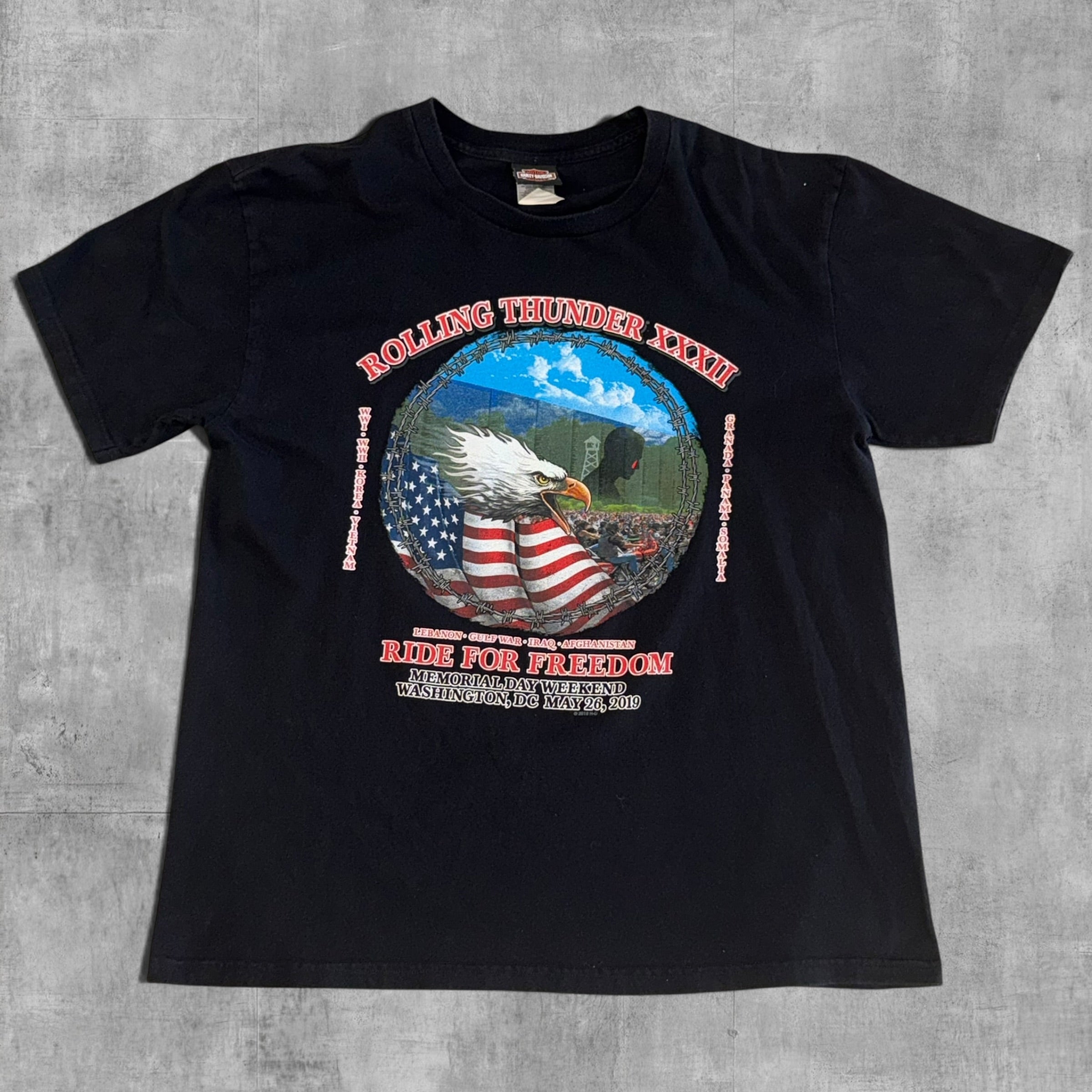 HARLEY DAVIDSON ROLLING THUNDER 32 TEE - XL -2019