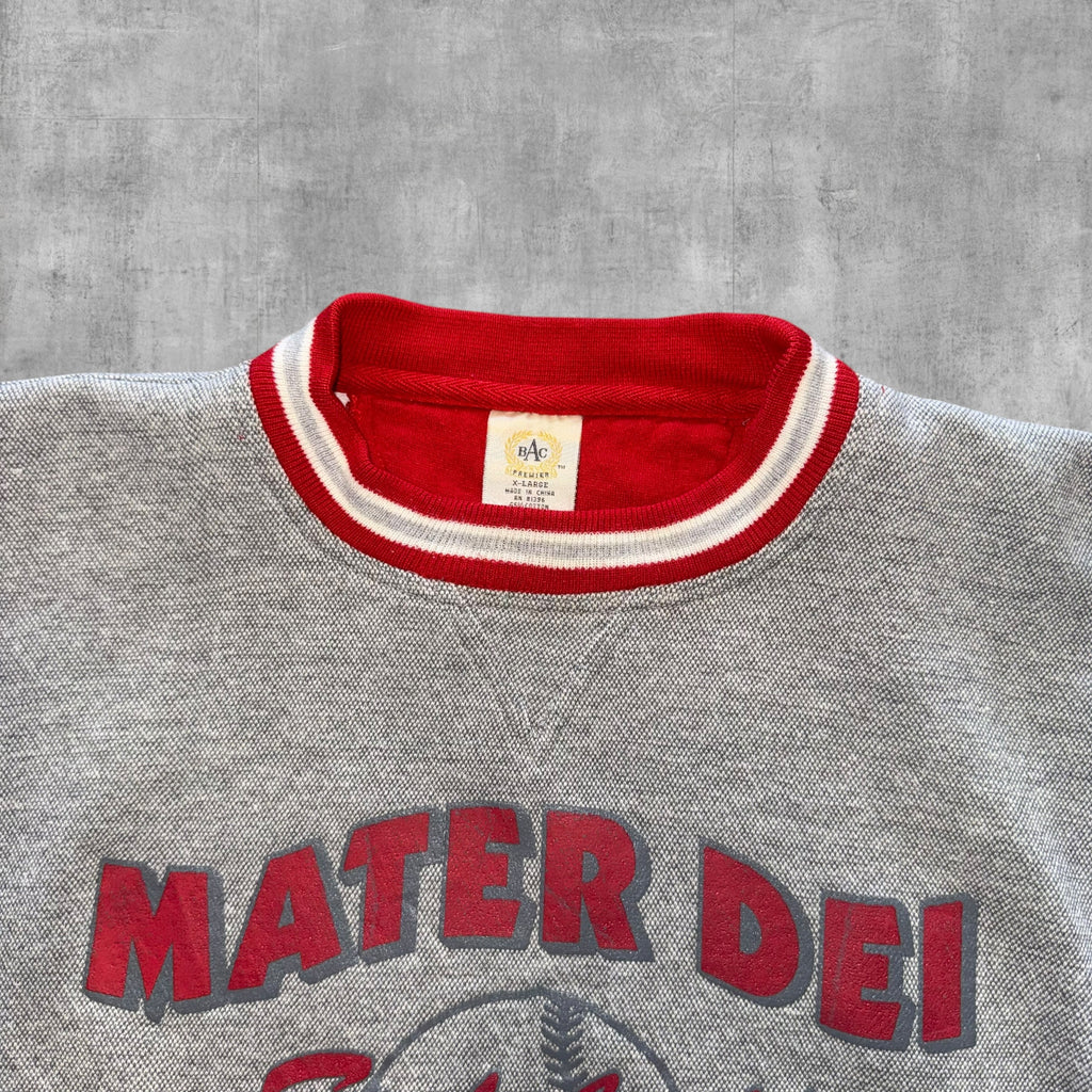 VINTAGE MATER DEI SOFTBALL SWEATSHIRT - XL