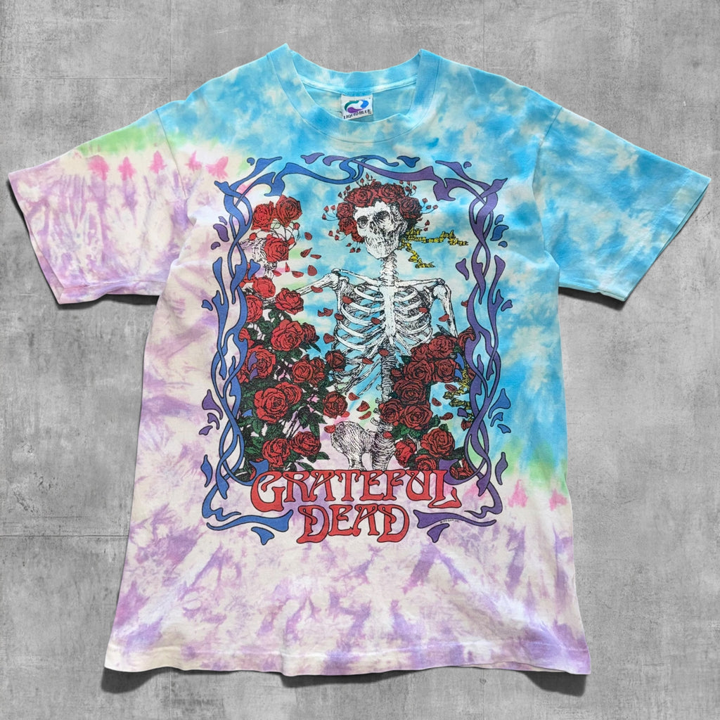 VINTAGE GRATEFUL DEAD, BERTHA TEE - 1990 - L
