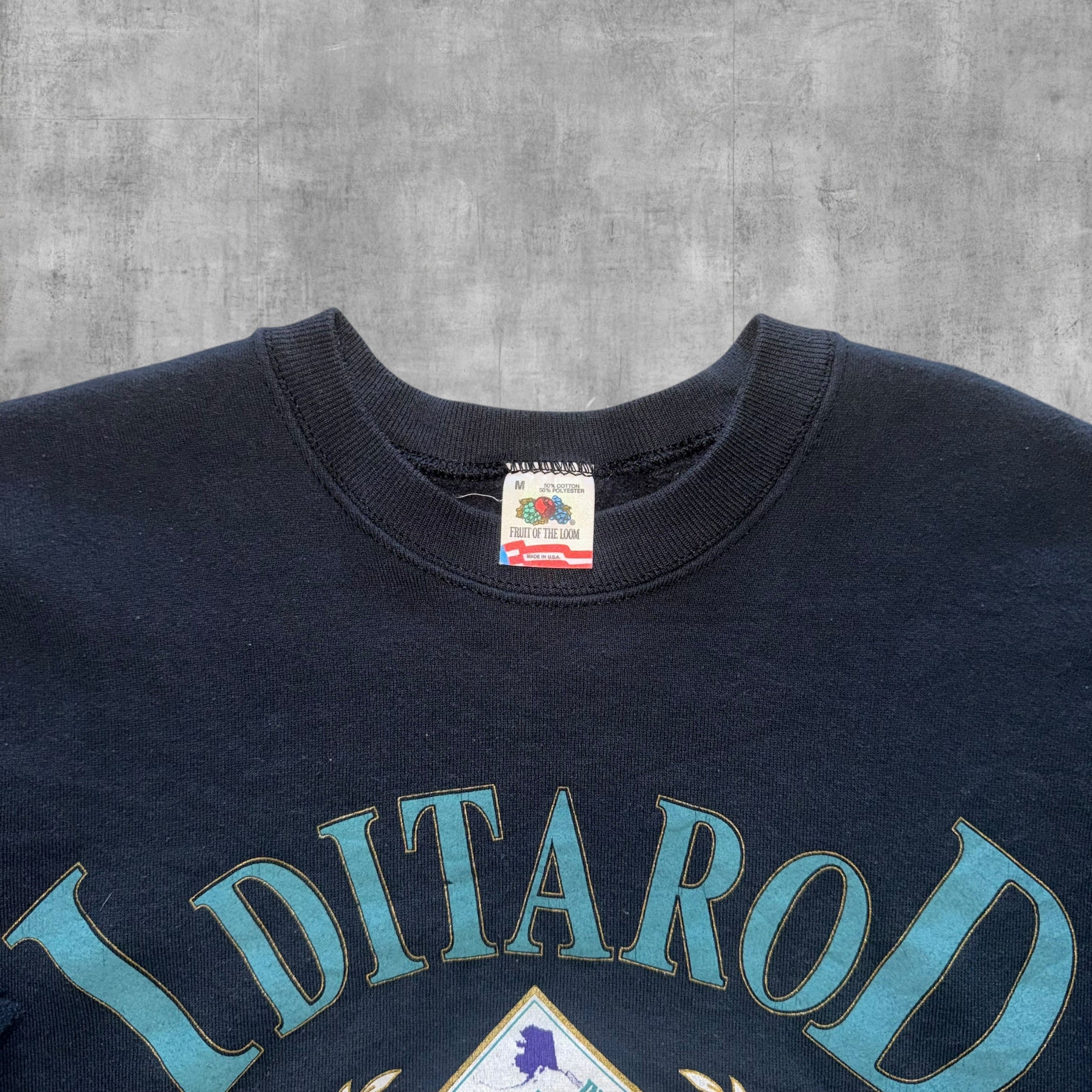 VINTAGE IDITAROD ALASKA SWEATSHIRT - M