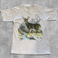 VINTAGE DEER TEE - 1990 - M