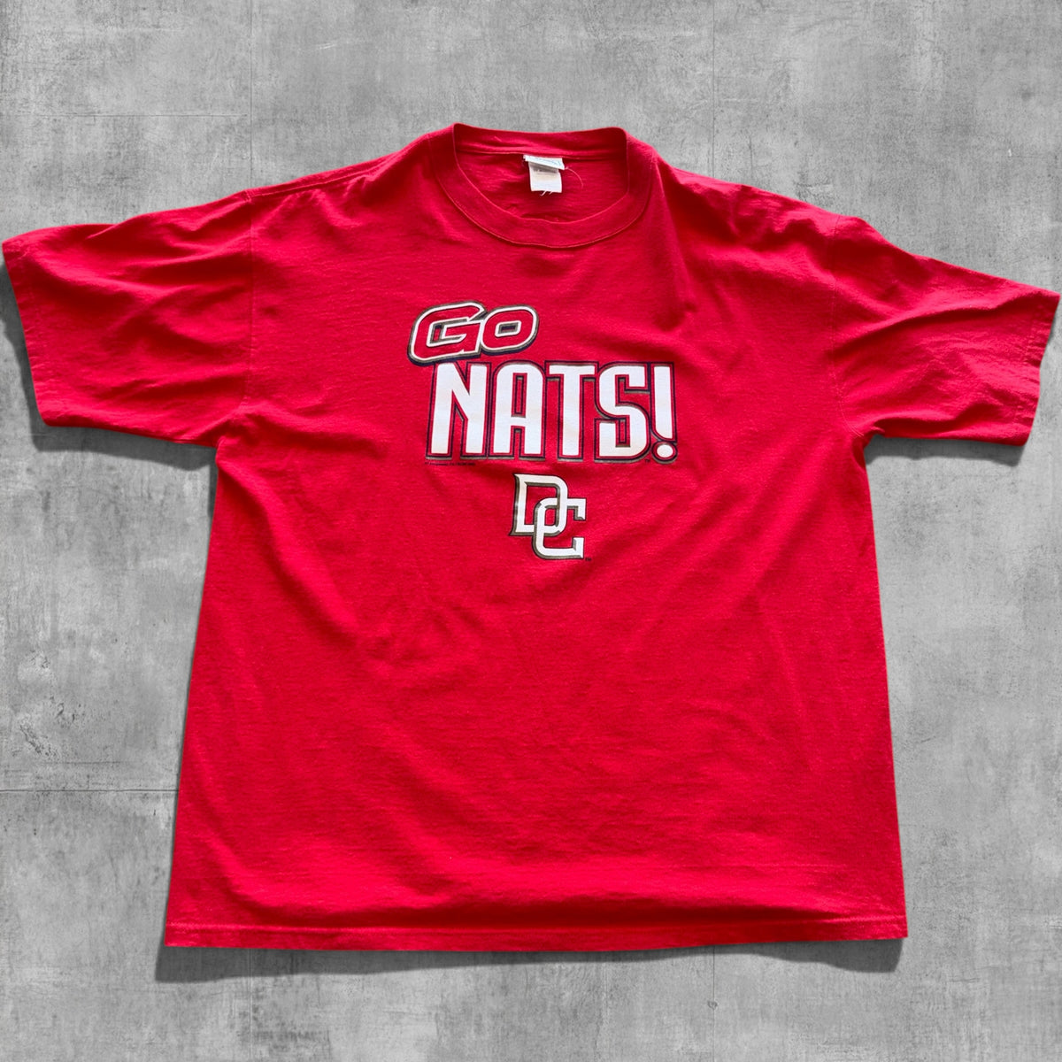 VINTAGE WASHINGTON NATIONALS MLB TEE - 2005 - XL