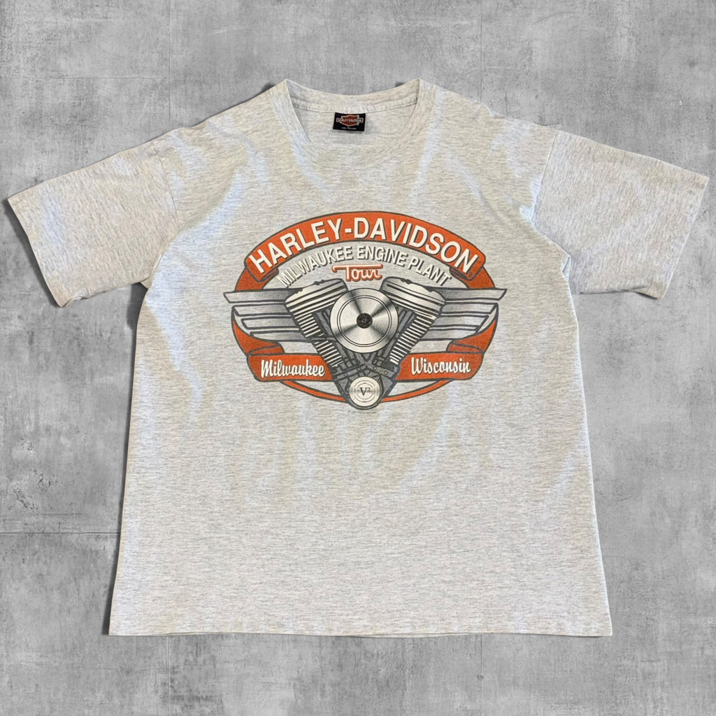 VINTAGE HARLEY DAVIDSON MILWAUKEE ENGINE PLANT TOUR - L - 1994