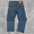 RIDERS BY LEE STRAIGHT LEGGED BLUE WASHED DENIM - 32X32