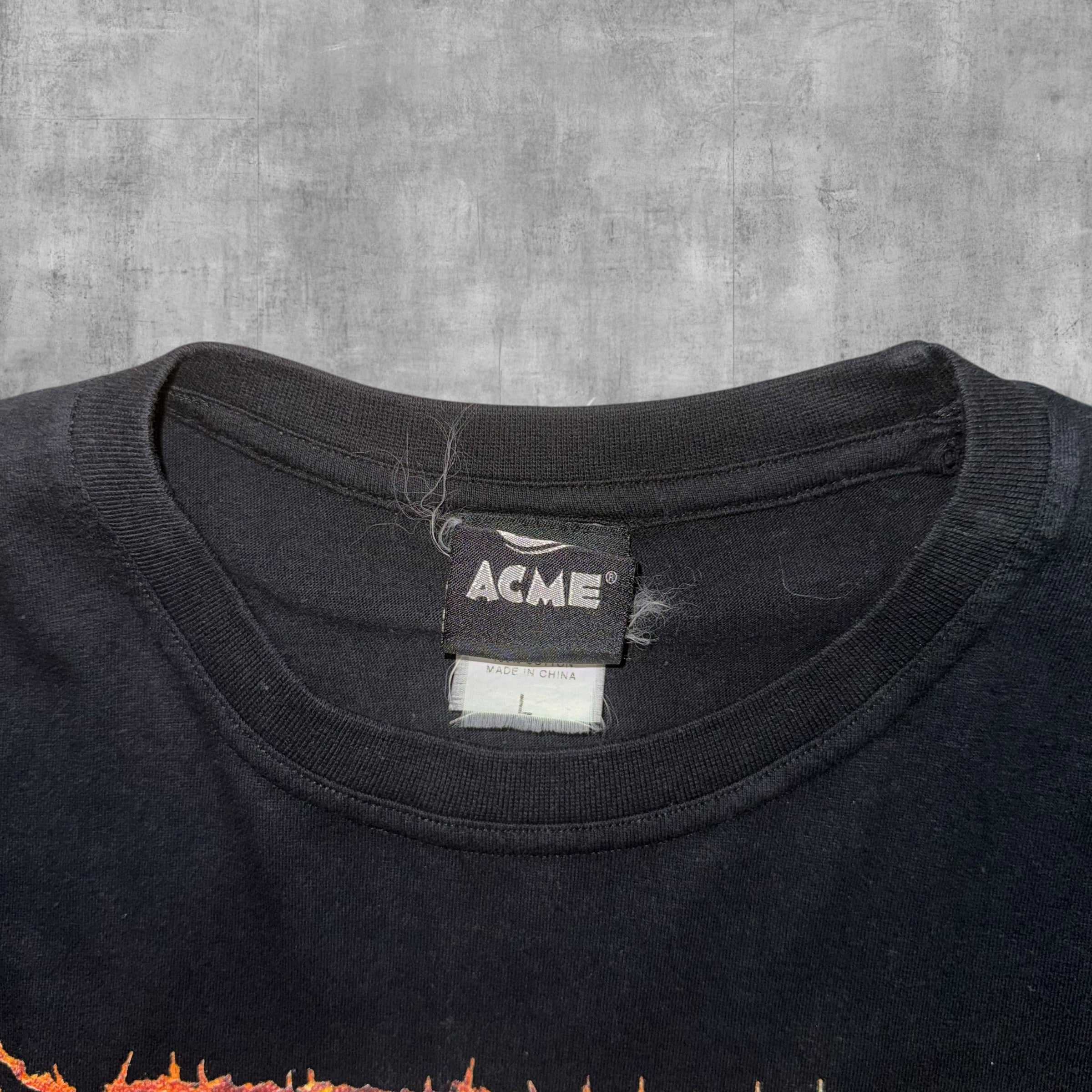 VINTAGE METALLICA, SUMMER SANITARIUM PUSHEAD TEE - 2003 - L