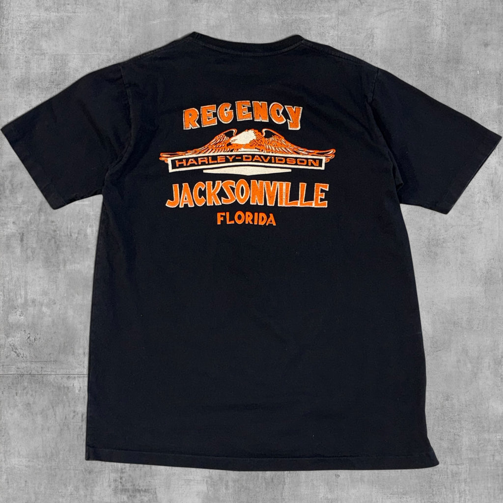 VINTAGE HARLEY DAVIDSON REGENCY JACKSONVILLE FLORIDA - L - 1990s - single