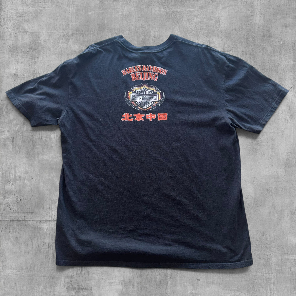 VINTAGE HARLEY DAVIDSON BEIJING TEE - 2004 - 2XL